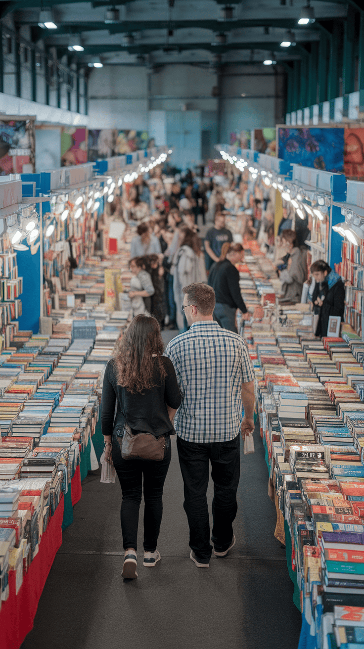 Ferias de libros revelan intereses literarios y fomentan la conexión.