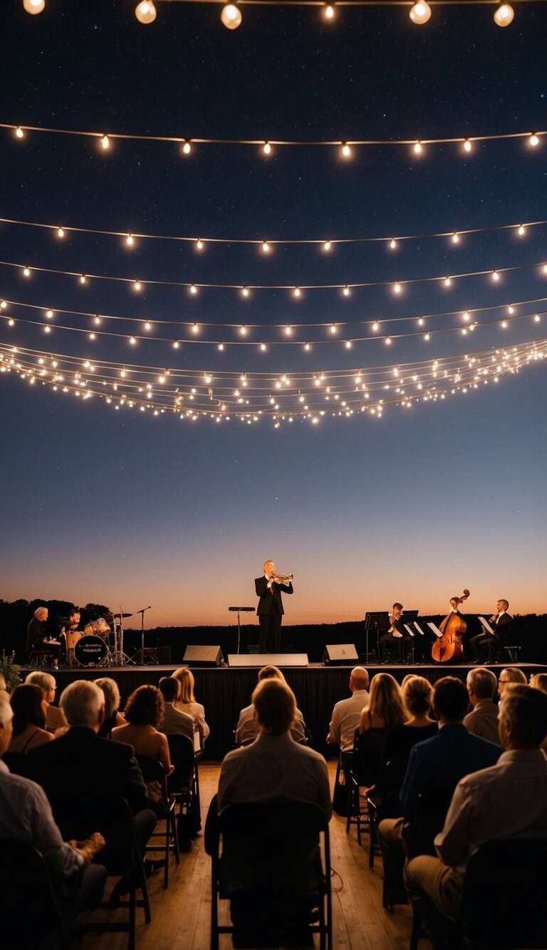Un concierto privado con una serenata especial bajo las estrellas